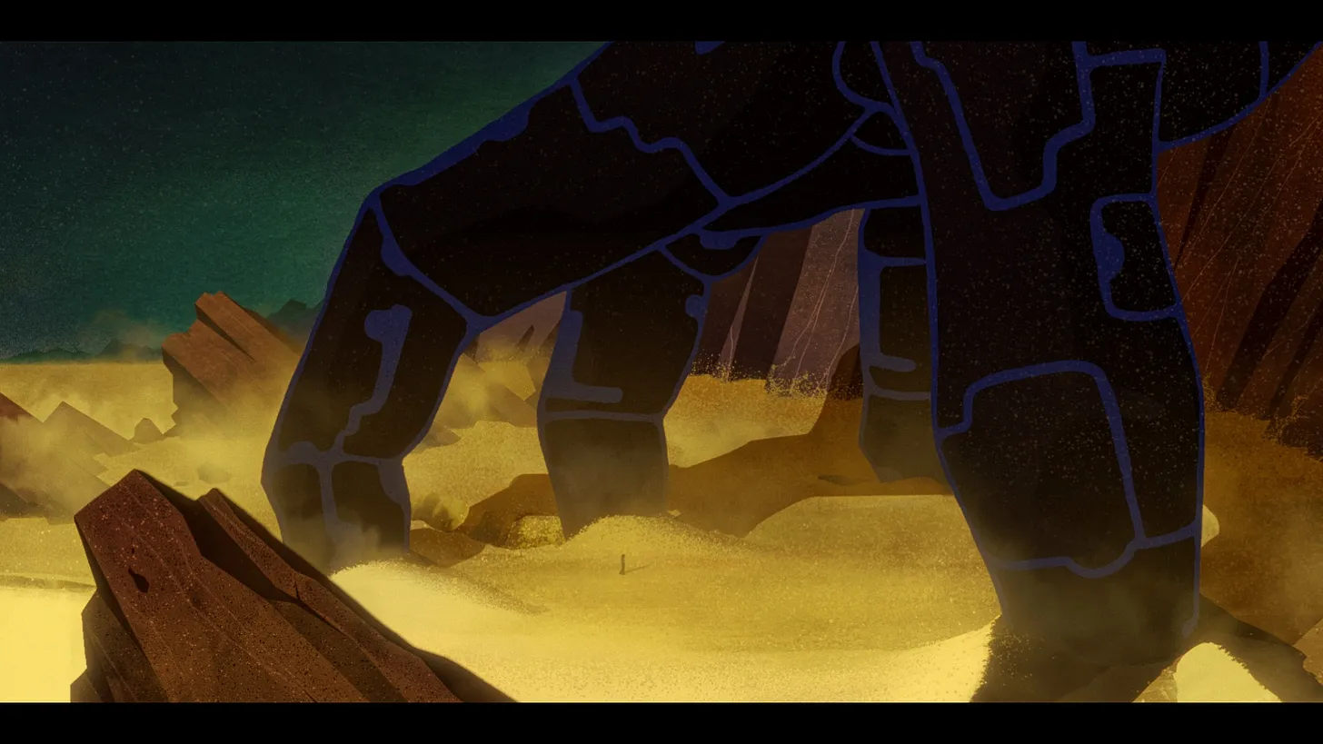 Spirit Jumper background still