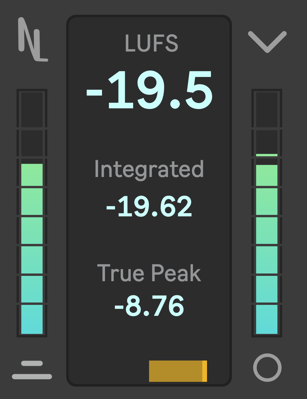 Swiss Army Meter plugin interface included in the Everything Bundle.